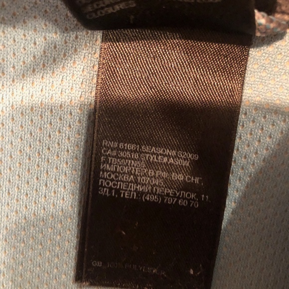 The North Face Light Blue Windwall fleece jacket - Picture 9 of 14